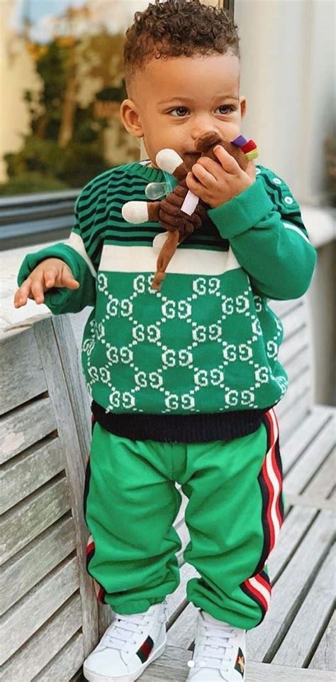 gucci wearing swag newborn baby boy clothes|farfetch gucci baby clothes.